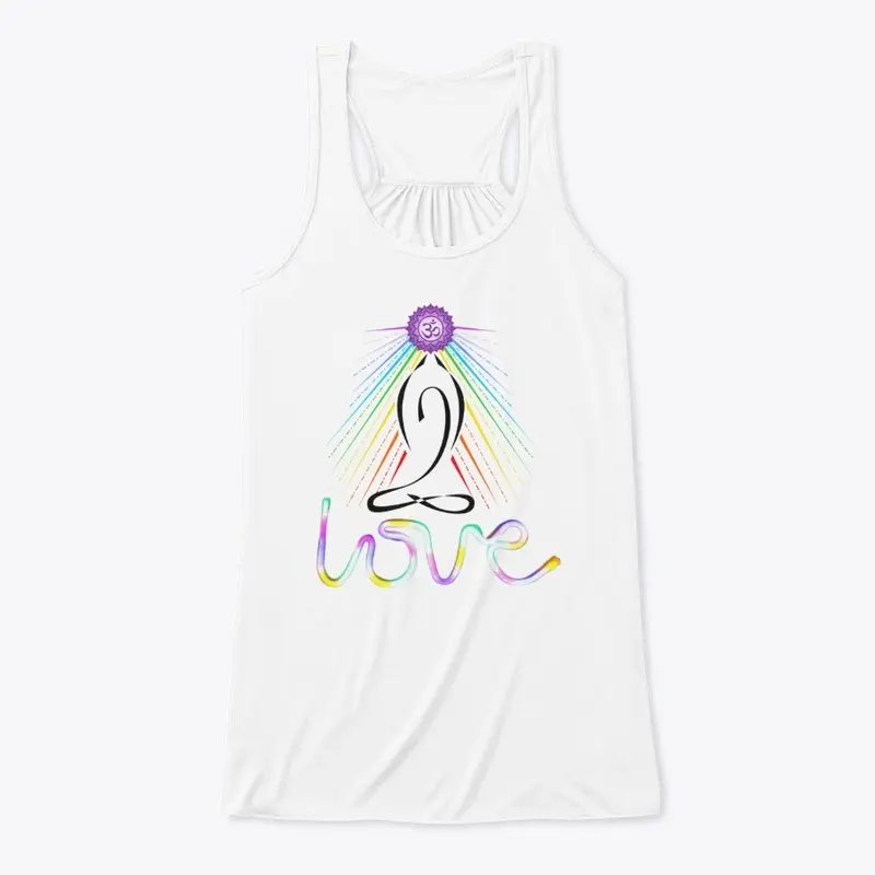 Om Graphic Yoga Love Shirt