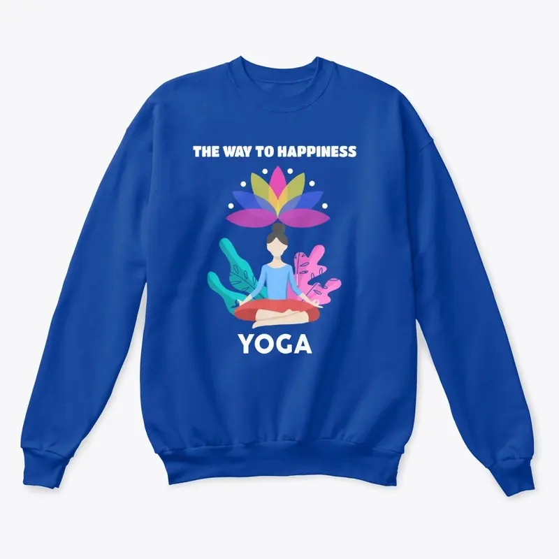 The Way To Happiness Yoga T-shirt