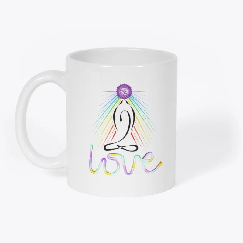 Om Graphic Yoga Love Shirt