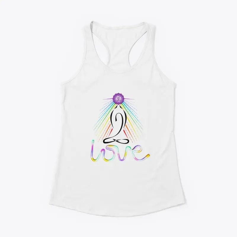 Om Graphic Yoga Love Shirt