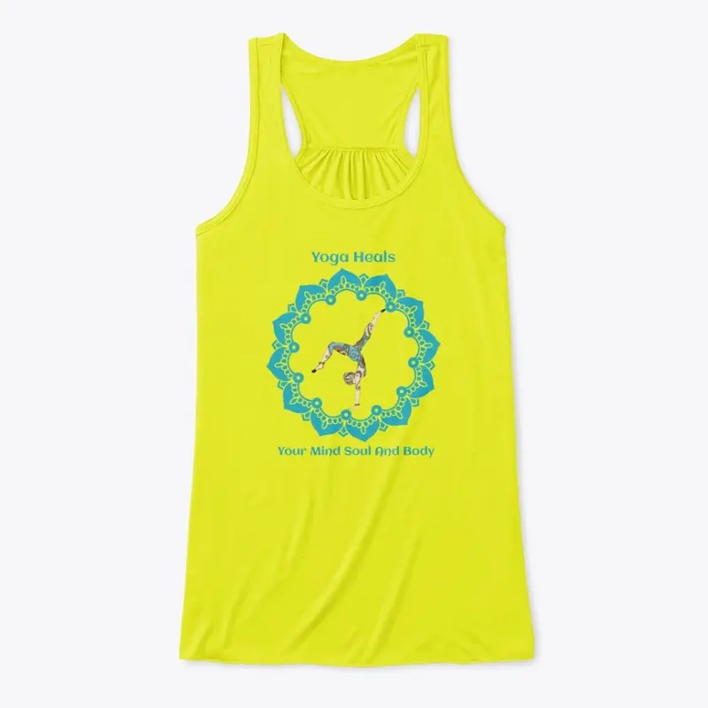 Yoga Heals Your Mind Soul and Body Shirt